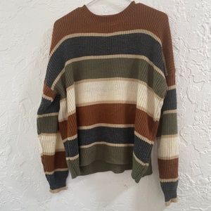 Emery Rose Striped Sweater